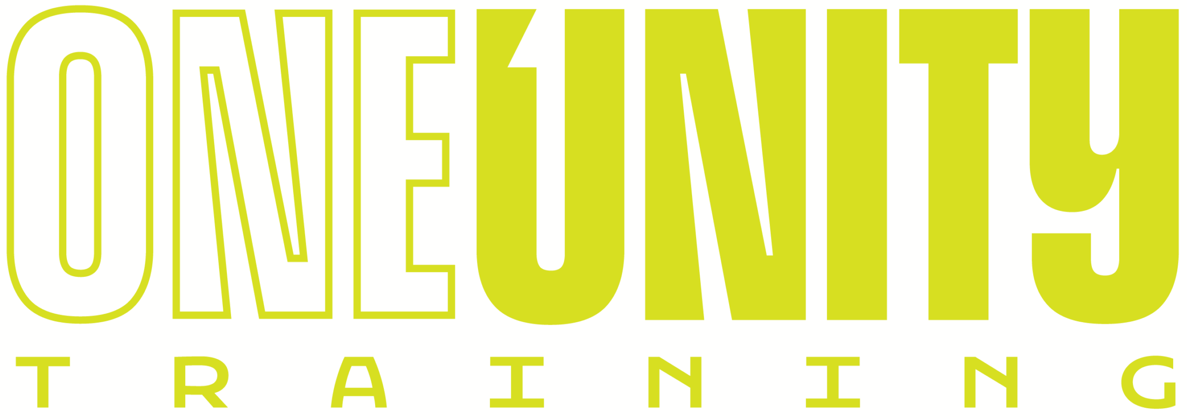 One Unity Training Triathlon Corrida Logo